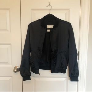Black Bomber Jacket
